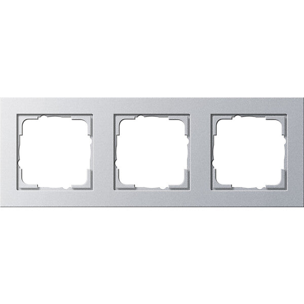 Gira Abdeckrahmen 3f.alu E2 021325
